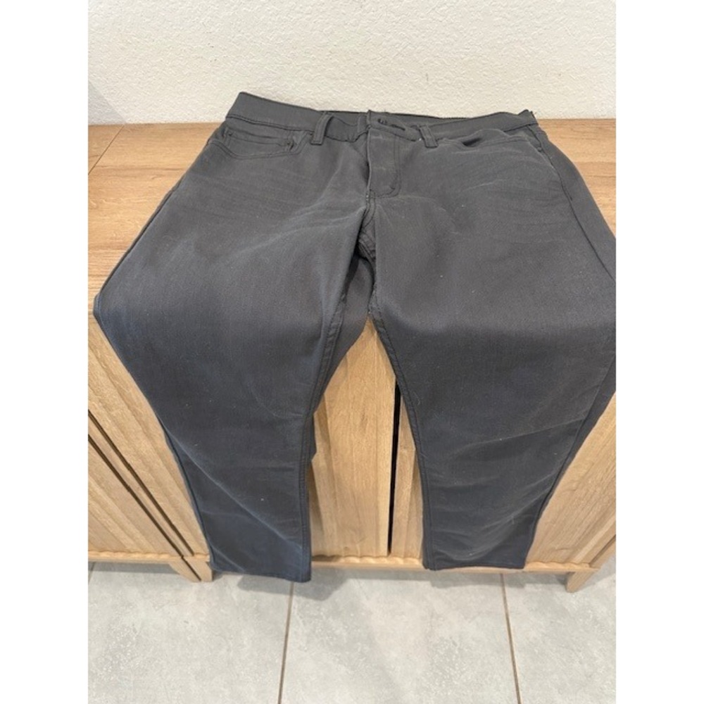 Levi's 511 Slim Fit Jeans Mens W33 L30 Gray Denim Pants